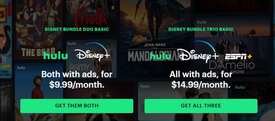 Hulu Angebot mit Disney Plus