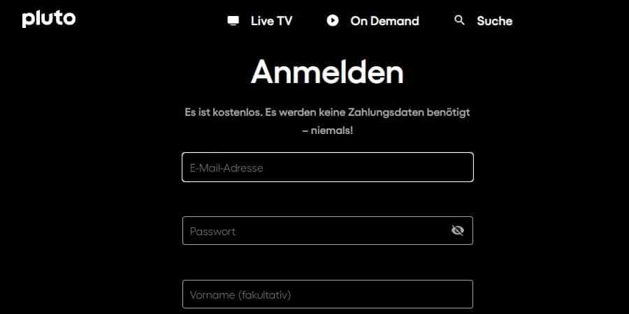 Pluto TV kostenlos auch ohne Probemonat